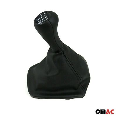 Schaltknauf Schaltknopf für BMW 5er E39 1995-2004 5-Gang Kunstleder Schwarz