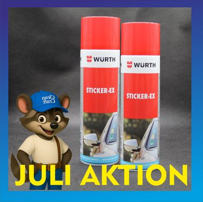 2x Sticker EX von WÜRTH