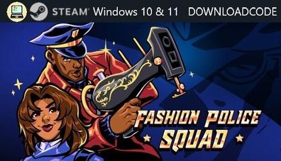 NEU PC Computer Spiel Fashion Police Squad für Windows 10 11 STEAM Download Code