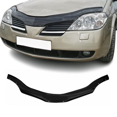 Motorhaube Deflektor Insektenschutz für Nissan Primera 2001-2008 Dunkel