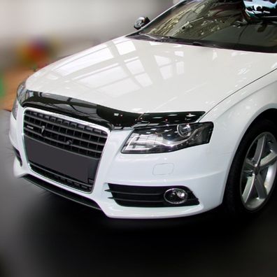 Motorhaube Deflektor Insekten Steinschlagschutz für Audi A6 C7 2011-2018 Dunkel