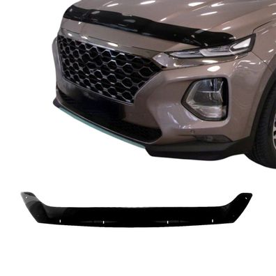 Motorhaube Deflektor Insektenschutz für Hyundai Santa Fe 2018-2021 Dunkel