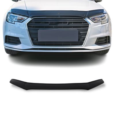 Motorhaube Deflektor für Audi A3 8V 2012-2020 Steinschlagschutz ABS Schwarz