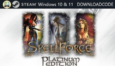 NEU PC Computer Spiel SpellForce Platinum Edition für Windows 10 11 STEAM Game