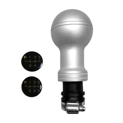 Schaltknauf Schaltknopf für VW Golf 1991-1997 Manuelle Aluminium Silber