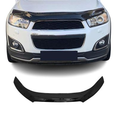 Motorhaube Deflektor Insektenschutz für Chevrolet Captiva 2011-2016 Dunkel