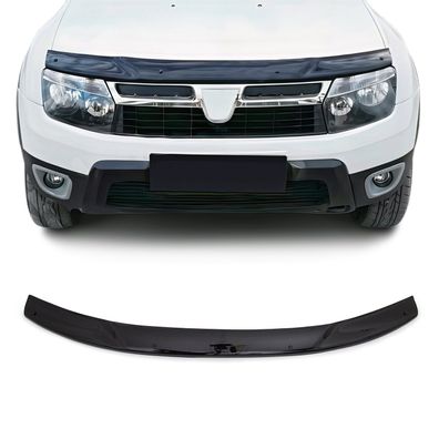 Motorhaube Deflektor Insekten Steinschlagschutz für Dacia Duster 2010-17 Dunkel