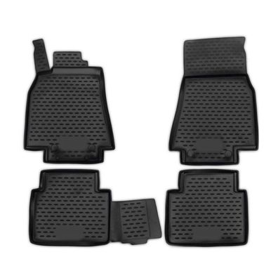 2005-2011 Mercedes B Klasse W245 Fußmatten TPE Schwarz 4 tlg