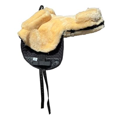 Brama-West Lammfellsattel - 100% Merino-Lammfell Reitsattel