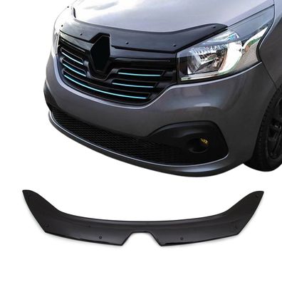 Motorhaube Deflektor Insektenschutz für Renault Trafic 2014-2022 Dunkel