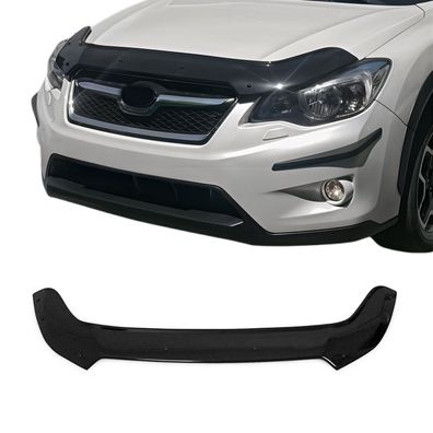 Motorhaube Deflektor Insekten Steinschlagschutz für Subaru XV 2011-2018 Dunkel