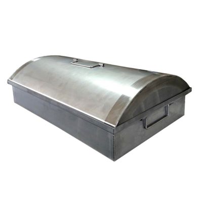 Edelstahl Bratpfanne 60x40x10cm mit Deckel & Rost Ofenfest bis 350°C Qualität