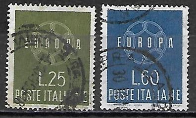 Italien gestempelt Michel-Nummer 1055-1056