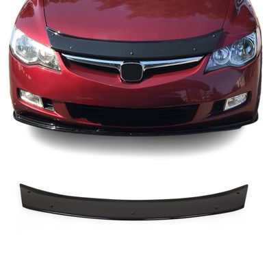 Motorhaube Deflektor Insekten Steinschlagschutz für Honda Civic 2006-2011 Dunkel