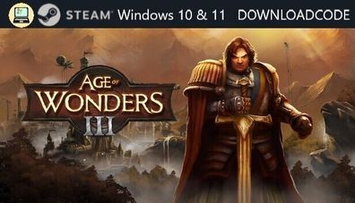 NEU PC Computer Spiel Age of Wonders III für Windows 10 11 STEAM Download Code