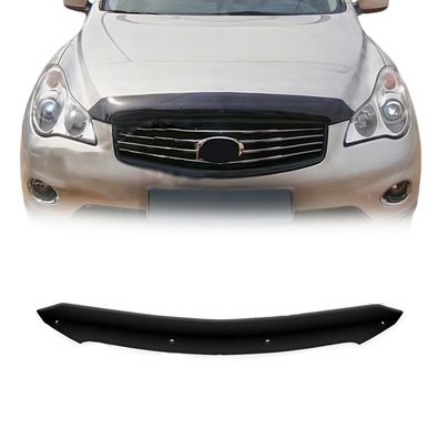 Motorhaube Deflektor Insekten Steinschlagschutz für Infiniti QX35 2013-21 Dunkel