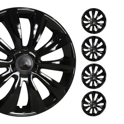 Radkappen Radblenden 16 Zoll Schwarz 4tlg