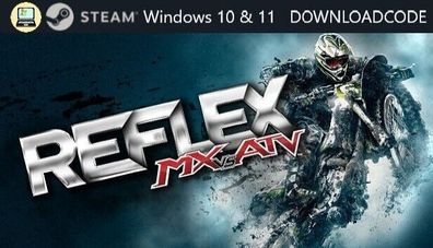 NEU PC Computer Spiel MX vs ATV Reflex für Windows 10 11 STEAM Download Code Key