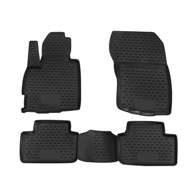 2010-2023 Mitsubishi ASX Fußmatten TPE Schwarz 4 tlg