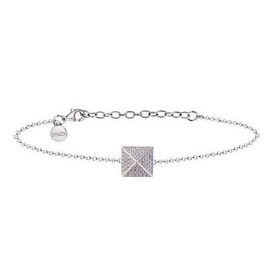Armkette - Sterlingsilber Zirkonia - Pyramide