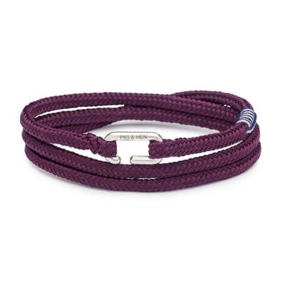 Savage Sam L - Bordeaux - Armband Nylon 20cm