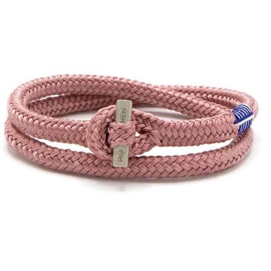Tiny Ted M -lachsfarben - Armband Nylon 19cm