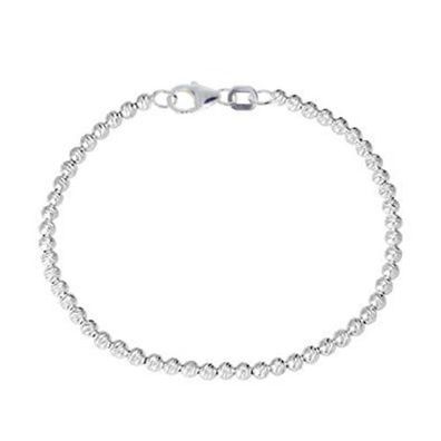 Armband 19 cm - Gold 585 - 14K - Kugel-Muster