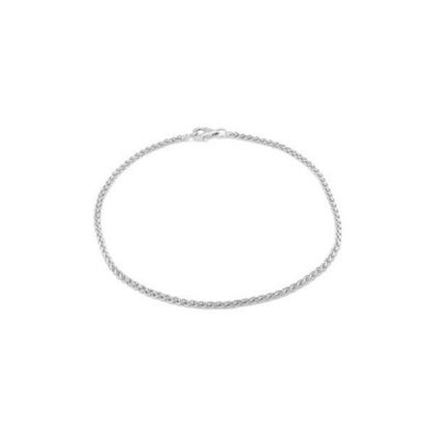 Armband 18 cm - Weißgold 333 - Foxmuster