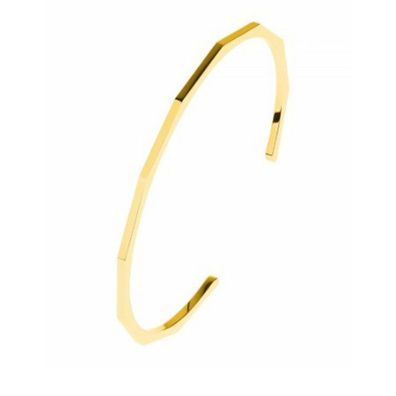 Armreif - Edelstahl - Schlupfreif - goldfarben