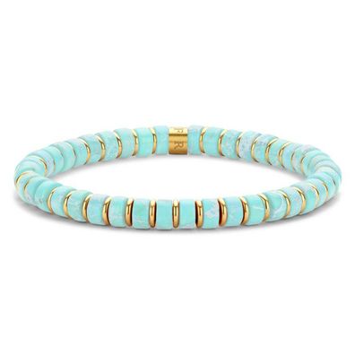 Armband - Imperial Stein Türkis - Stahl IP