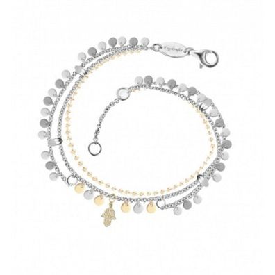 Armkette - Fußkette - Stahl - Boho Bicolor