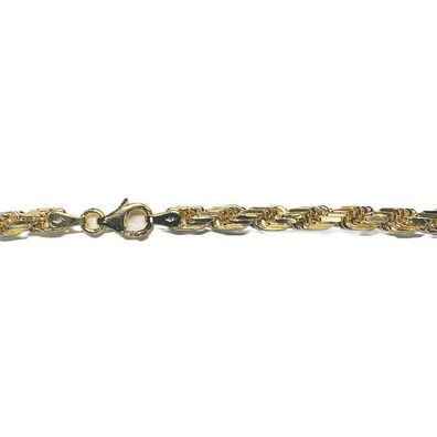 Armband 19cm - Gold 585 - Kordel Muster