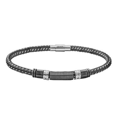 Armkette - Nylon schwarz - Magnetverschluss