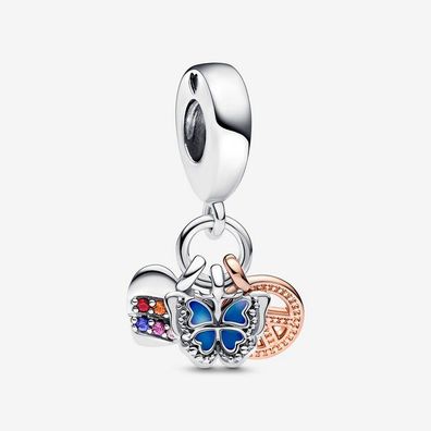 Bead - Silber - Charm Anhänger 3 fach