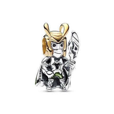 Bead - Bicolor - Marvel Loki Charm