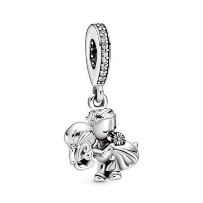 Bead - Sterlingsilber - Ehepaar Anhänger