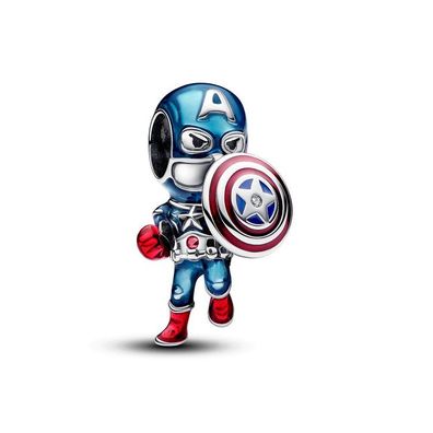 Bead Marvel - Silber - Catain America