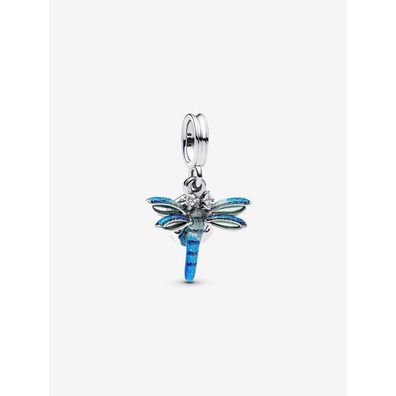 Bead - Silber - Libelle Doppelter Charm-Anhänger
