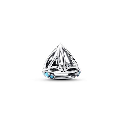 Bead - Silber - Segelboot Charm