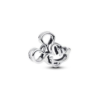 Bead - Silber - Disney Charm Mickey Mouse