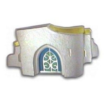 Brosche - Sterlingsilber Gold 750 Emaille - Unikat