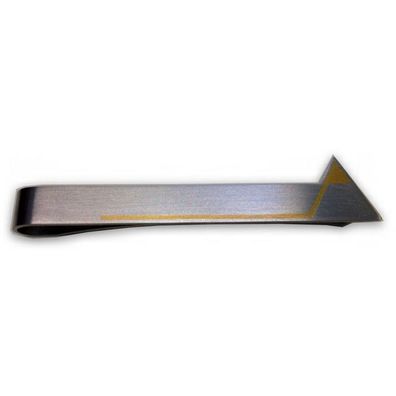 Krawattenspange - Platin 950 - Gold 750