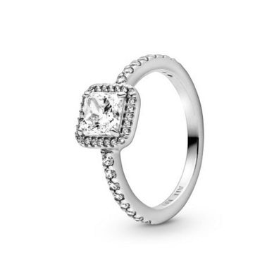 Ring 54 - Sterlingsilber - Funkelnde Strahlen