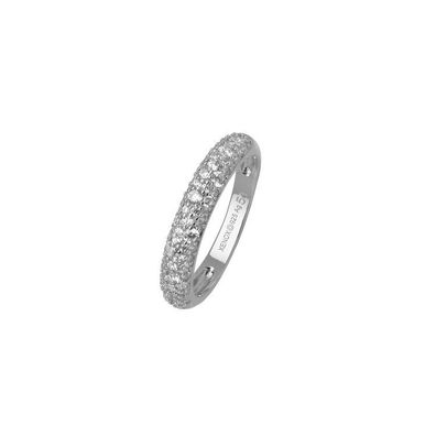 Ring 58- Sunrise - Silber - zahlreiche Steine