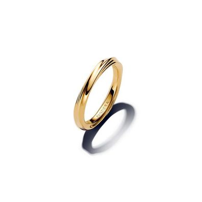 Ring 54 - bicolor - Organisch Geformter Ring