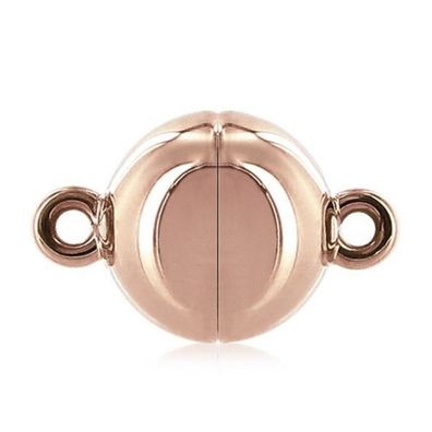 Collierschließe - Sterlingsilber - Kugel rosé Ø8mm