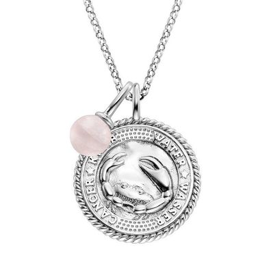 AnhängerKette - Silber - Sternzeichen Krebs