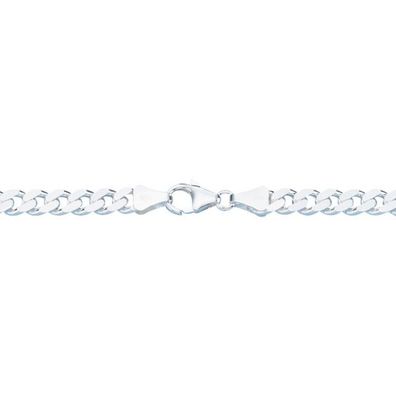 Halskette 50 cm - Sterlingsilber - Panzer-Muster