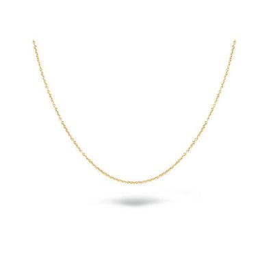 Verlängerungskette fein - 3cm - 585 Gelbgold