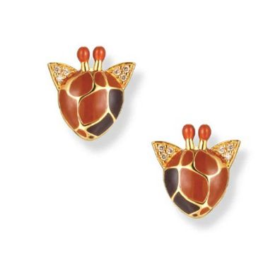 Ohrstecker - Silber 925 - Giraffe Zuri